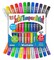 Kwik Stix Solid Tempera Paints Combo Pack, Original Size, Assorted Colors, Set of 24